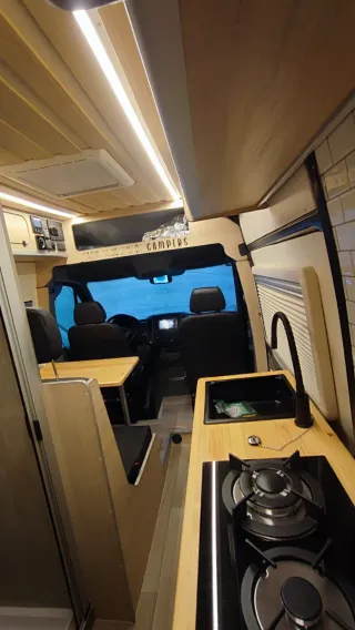 Furgoneta Camper Volkswagen Crafter 2014