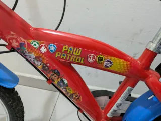 Bicicleta Paw Patrol 16 pulgadas