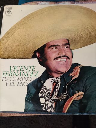 Vinilo Vicente Fernández Tu Camino y el Mío