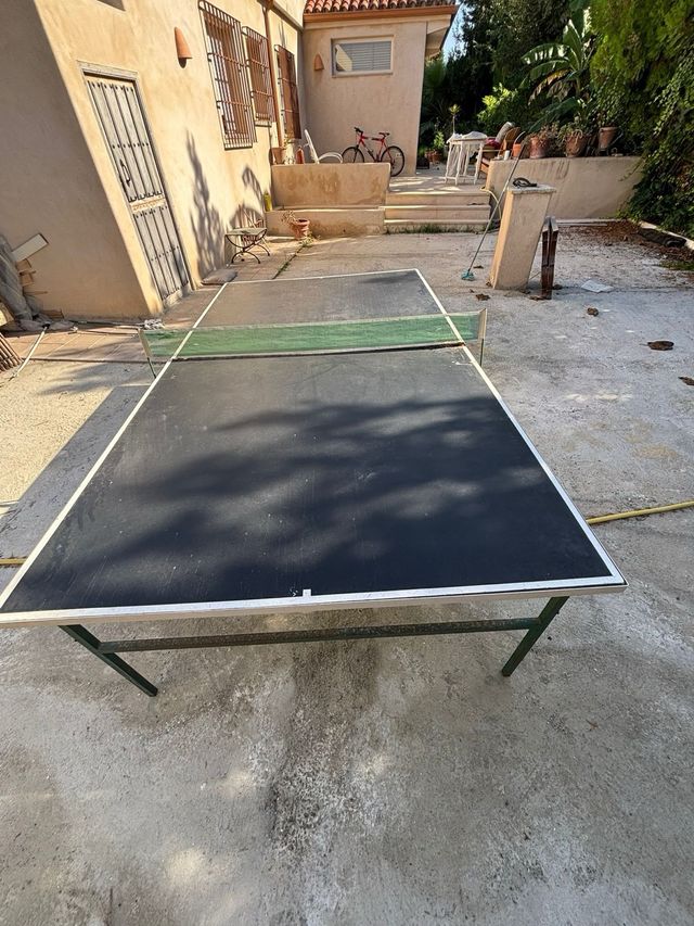 Mesa de ping pong plegable