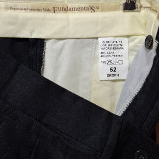 Traje de caballero gris marengo
