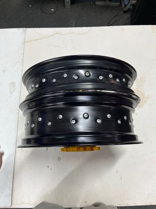 Llantas Suzuki RMZ 250/450 Negra y Dorada