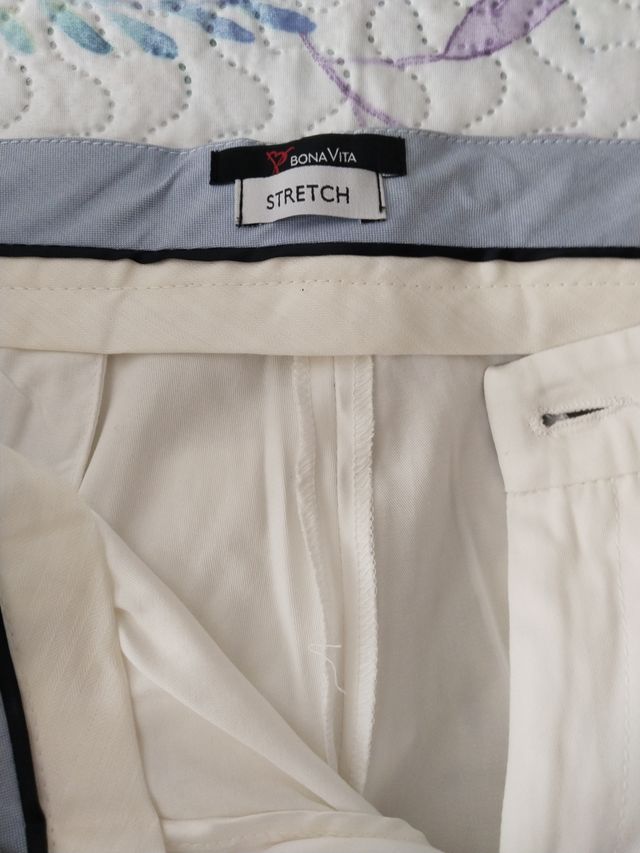 Pantalón Bona Vita Blanco