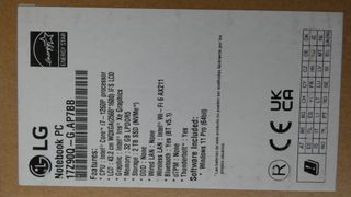 Portátil LG Gram 17 Edición Limitada i7 32gb 2tb