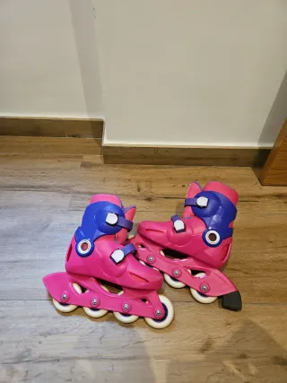 Patines Niña Rosa Talla 30-32