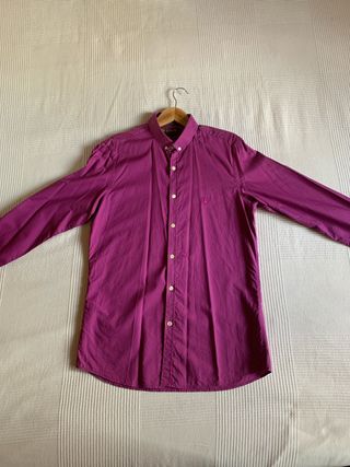 Camisa El Ganso Morada Cuadros