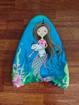 Tabla de surf infantil sirena y unicornio