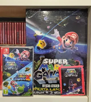 Album adesivi Super Mario Galaxy 1 + 2 +