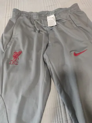 Pantalón Chándal Nike Liverpool Talla M Gris