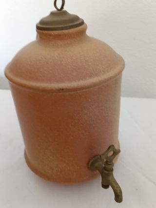 Jarra cerámica coñac con grifo