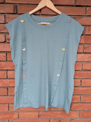 Camiseta estilo 80's con Gatitos