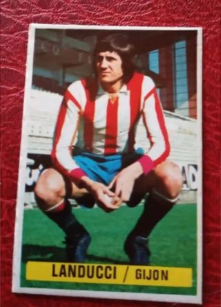 Cromo Landucci Real Sporting Liga Este 74 75