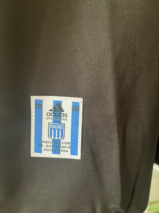 Camiseta  Racing Club Negra y Azul