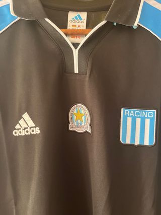 Camiseta  Racing Club Negra y Azul