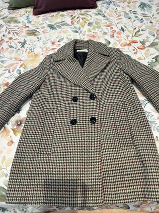 Chaqueta de cuadros mujer