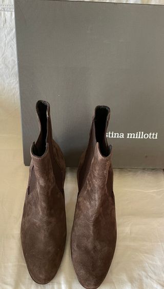 Stivaletti Cristina Millotti marroni