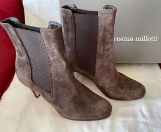 Stivaletti Cristina Millotti marroni