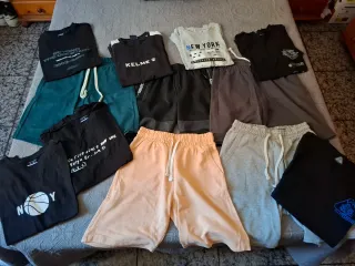 Lote Ropa: Camisetas y Pantalones Cortos, sudadera