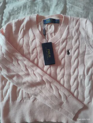 Jersey Polo Ralph Lauren Rosa Talla M