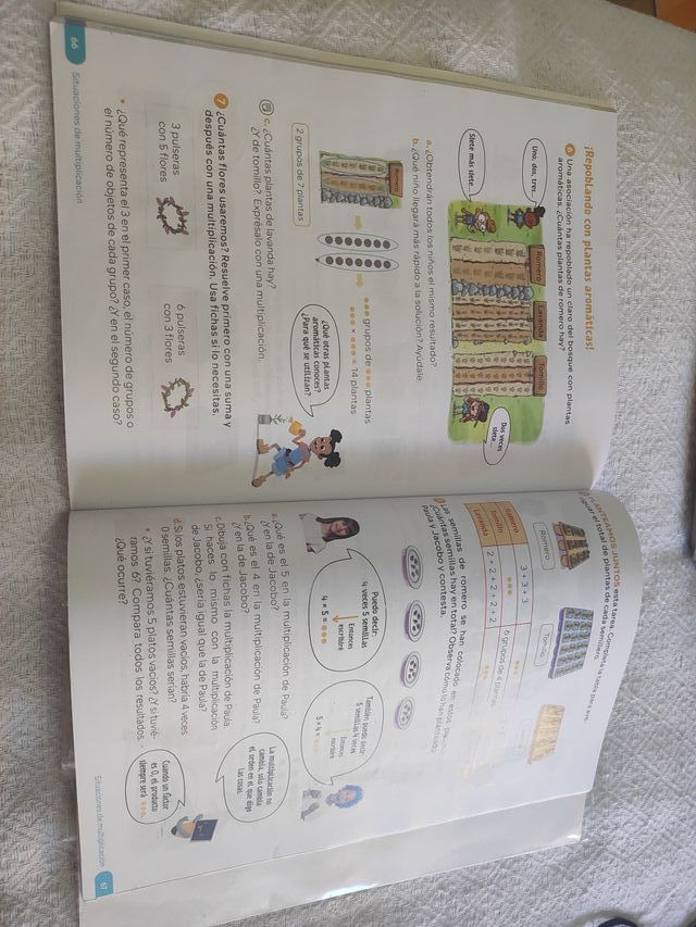 Matemáticas Revuela 3 primaria primer libro