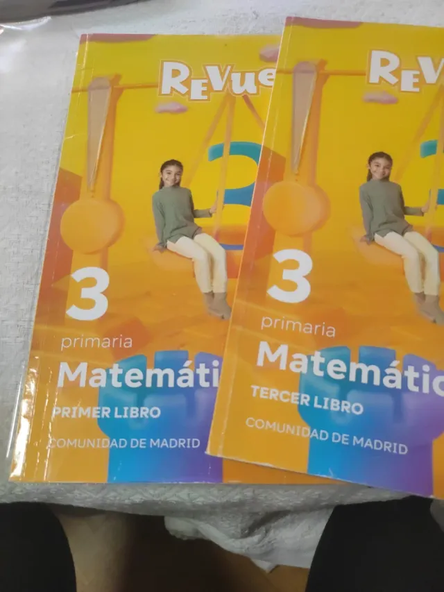 Matemáticas Revuela 3 primaria primer libro