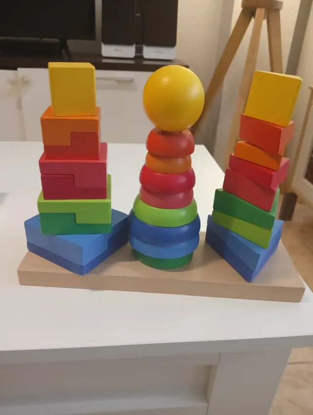 Juego de Mosaico Playtive Madera 43 Piezas