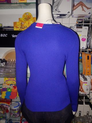 Jersey Lefties azul talla L nuevo