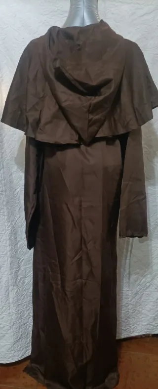 Disfraz Monje Medieval Marrón Talla Única