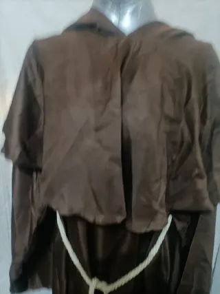 Disfraz Monje Medieval Marrón Talla Única