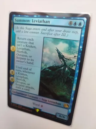 Carta Magic The Gathering Leviathan Foil Rara