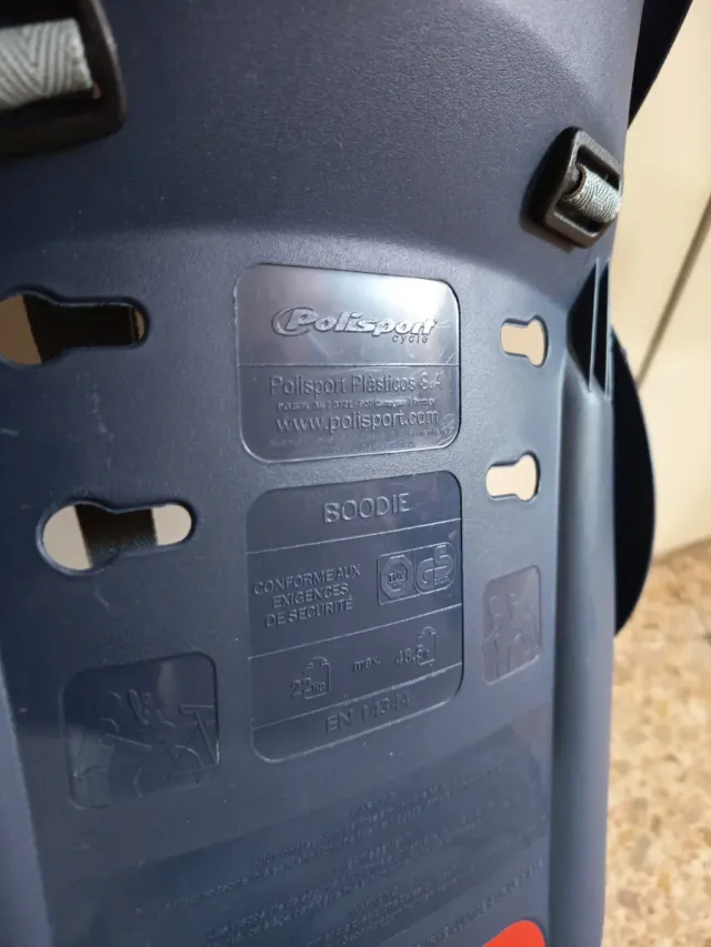 Asiento Bici Bebé Polisport Boodie