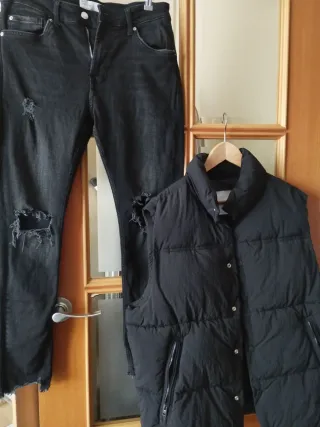  Chaleco M ➕  pantalón 42 Bershka 