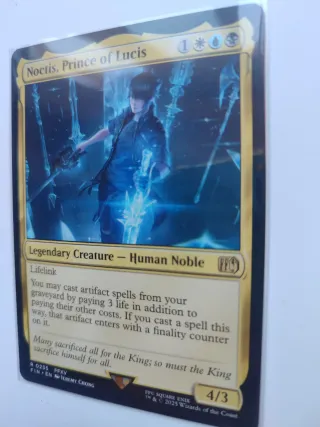 Carta Magic The Gathering Noctis Prince of Lucis