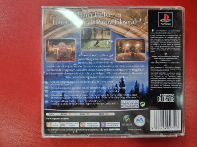 Harry Potter e a Pedra Filosofal PS1