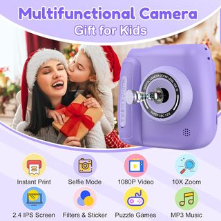 NUEVO - Cámara Digital Instantánea HD 1080P