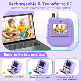 NUEVO - Cámara Digital Instantánea HD 1080P