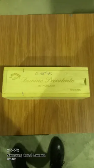 Juego de Dominó Presidente Metacrilato