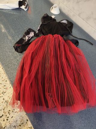 Disfraz Halloween esqueleto niña 4-6 años