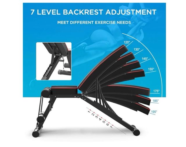 Banco de ejercicios YOLEO ajustable / F021