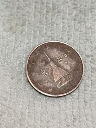 Moneta 2 cent euro rara errore coniazione