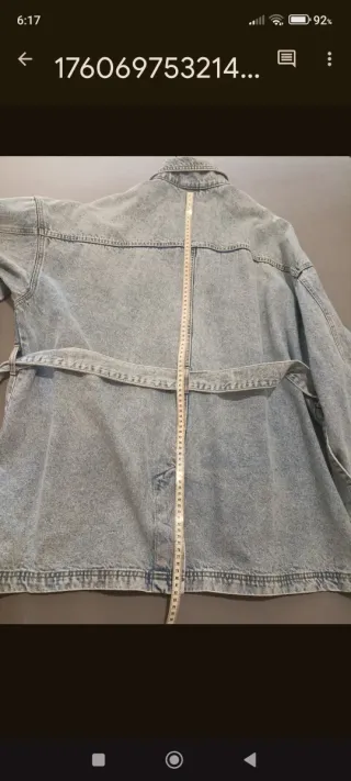 Cazadora Vaquera HM Mujer Talla XXL