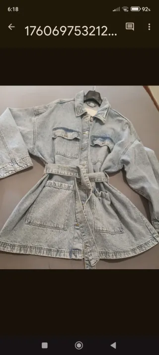 Cazadora Vaquera HM Mujer Talla XXL