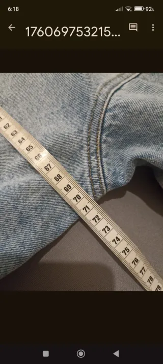 Cazadora Vaquera HM Mujer Talla XXL