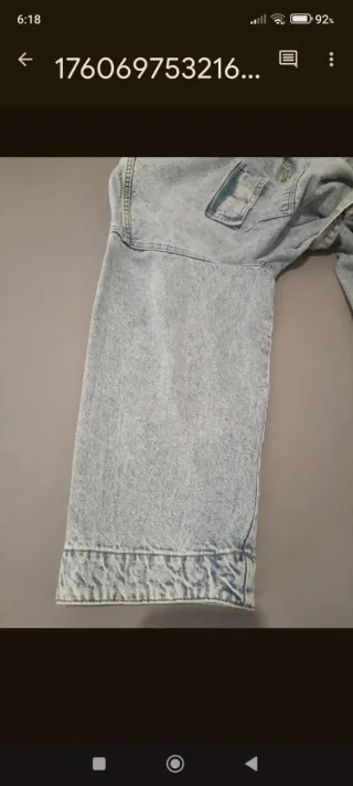 Cazadora Vaquera HM Mujer Talla XXL