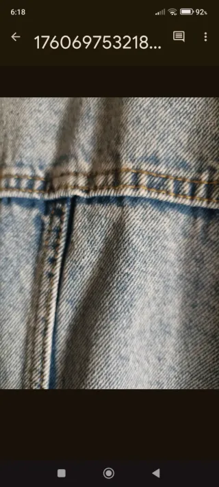 Cazadora Vaquera HM Mujer Talla XXL