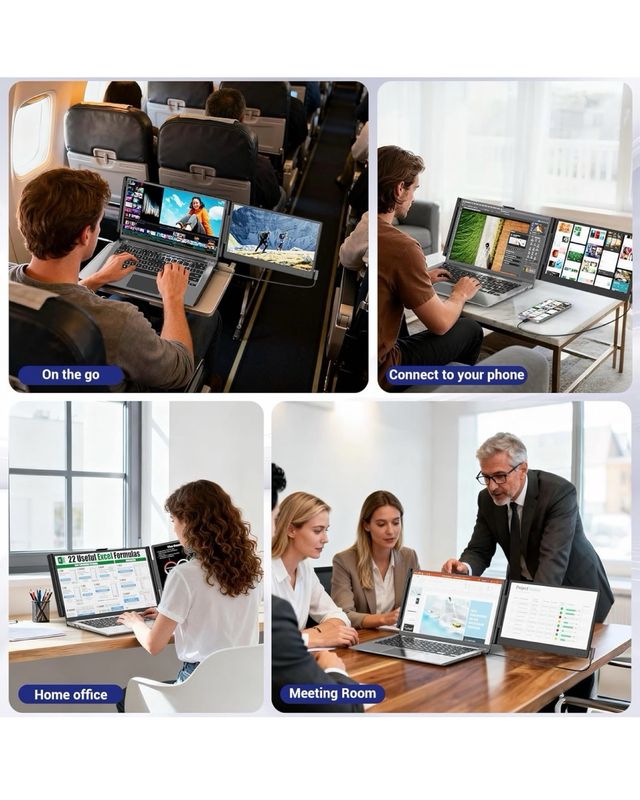 Monitor externo portátil 14” - FullHD 1080p USB-C