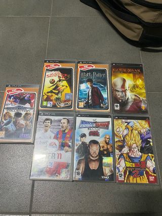 Lote 7 Juegos PSP
