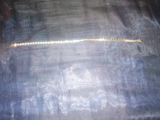 Pulsera Swarovski Matrix Plata925   bano oro 18k
