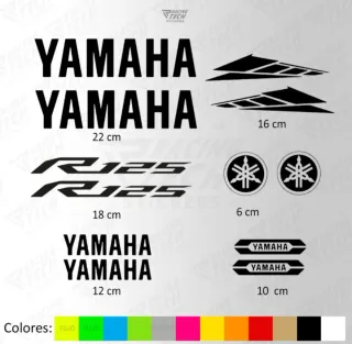Pegatinas Yamaha R125