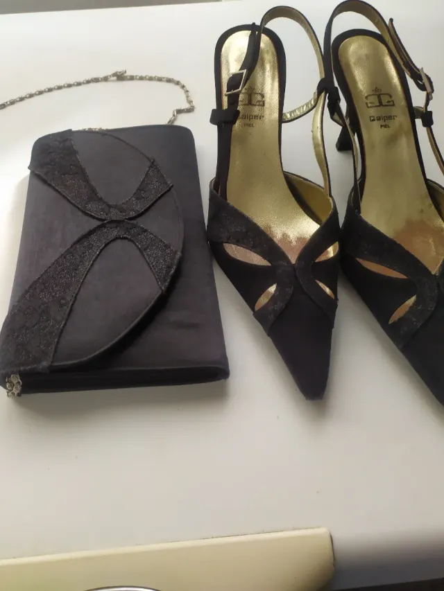 Conjunto Zapatos y Bolso Gaïper Talla 39